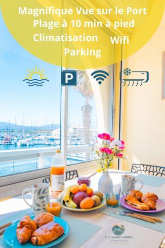 Les Terrasses du Port - VUE Port - Wifi - Parking - Clim - Location saisonnière - Leucate