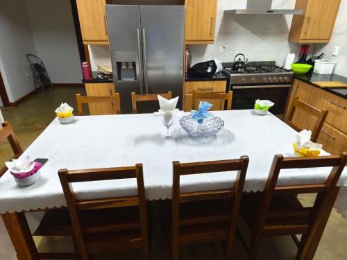 keuken, Eden Village Lodge in Chidenguele