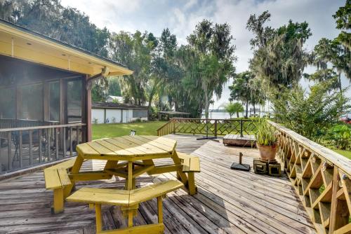 Pirate Cove Home in Welaka Dock and River Access! in East Palatka (FL)
