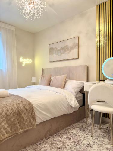 Lux Stays - 2BR Leeds City Centre Apartment - Ground Floor with Free Parking, Leeds (Foto 7)