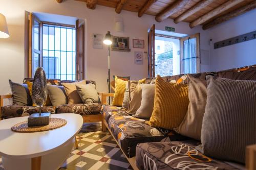 Közös társalgó / TV, La Cantarera in Linares De La Sierra