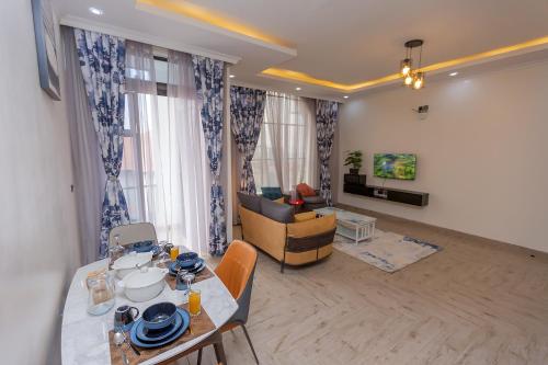 키갈리 The White Residence Kigali 3성급 게스트하우스 스위트룸