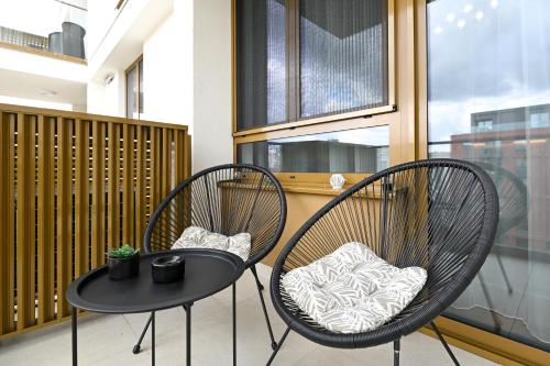 베오그라드 Belgrade Waterfront LINA Apartments 4성급 싱글룸 전망