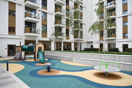 베오그라드 Belgrade Waterfront LINA Apartments 4성급 싱글룸 수영장