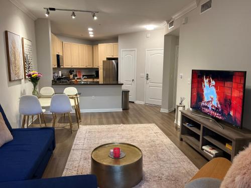 Spacious 1bdr in Mid-Wilshire KING bed Parking & Gym FREE, Los Angeles (foto 5)