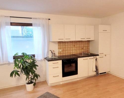 廚房, Work & Stay Holidayflat in 庫斯特爾丁根