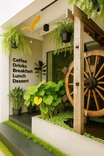 Entrance, Beanstay hostel near Phuket Trickeye Museum
