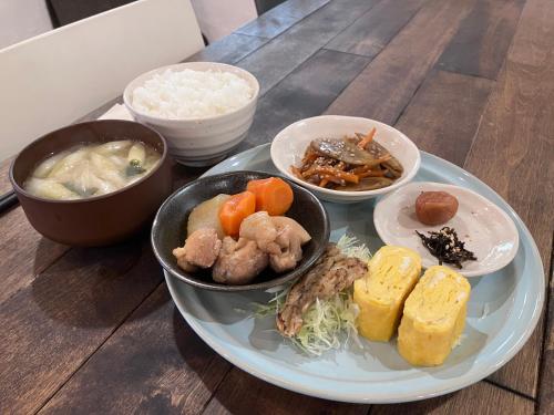 Nhà hàng, MOTORYOKAN Guesthouse & Cafe in Yamabe