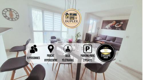 Duplex Work & Play - Proche Hypercentre - Location saisonnière - Troyes