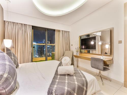 Luxury 1BR with Burj Khalifa View 5-Star Amenities & Valet Parking, Dubái (foto 4)