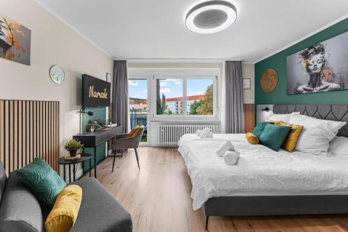NAMASTÉ Homes - Ferienwohnung mit Balkon - Garage in Bamberg, Deutschland