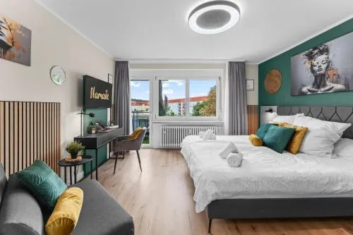 NAMASTÉ Homes - Ferienwohnung mit Balkon - Garage in Bamberg, Deutschland