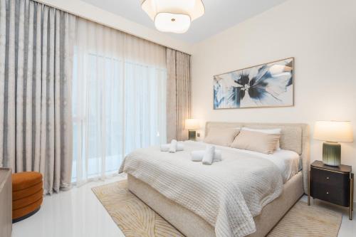 Beachfront Luxe 1BR Grand Bleu with Private Beach & Sea View, Dubaj (zdjęcie 4)