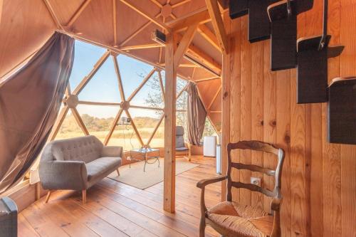 Dome Geodesique Insolite Confort in Serres-Castet