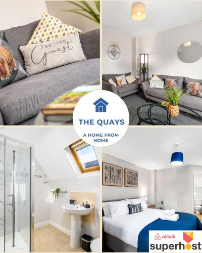 The Quays - Modern 3 Bed, 2 Bath - Parking gîte à louer Holiday Inn Express Lincoln City Centre