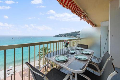 Superbe 3 pièces vue mer, climatisation, balcon - Location saisonnière - Roquebrune-Cap-Martin