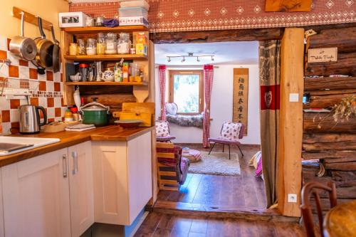 Konyha, Bel appartement confortable et lumineux Molines en Queyras - Saint Véran (Bel appartement confortable et lumineux Molines en Queyras - Saint Veran) in Molines En Queyras