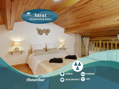 Gîte Annarthur - parking & jardin - Chelona'Loc gîte à louer Saint-Ciers-sur-Gironde