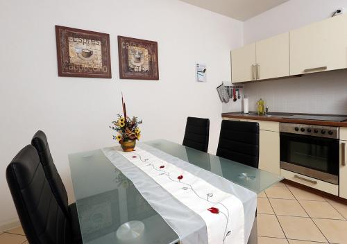 廚房, Ferienwohnung Skatbrunnen der WAG in 阿爾滕堡