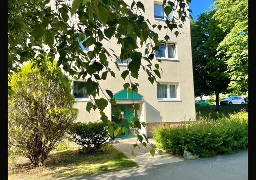 外部景觀, Ferienwohnung Skatbrunnen der WAG in 阿爾滕堡