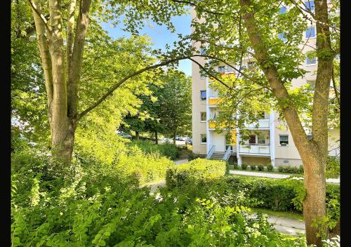 外部景觀, Ferienwohnung Skatbrunnen der WAG in 阿爾滕堡