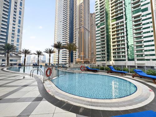 Torch Dubai Marina 2BDR with Pool Gym and Views, Dubaï (photo 8)