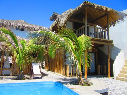 Úszómedence, Hotel Puerto Antiguo in Los Organos