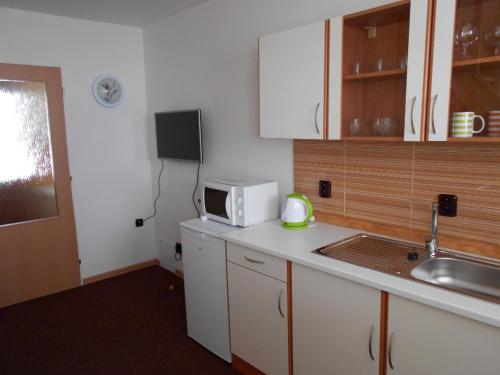 Kitchen, Apartment U Erlebachu in Cerny Dul