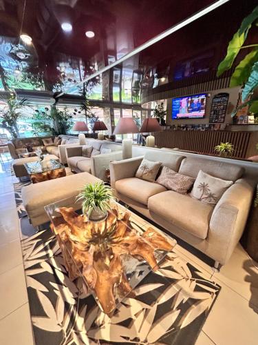 大堂, Hôtel La Pinède (Hotel La Pinede) in 斯庫多