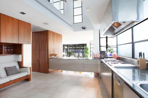 Kitchen, Winanga House, Sydney Harbour in Point Piper