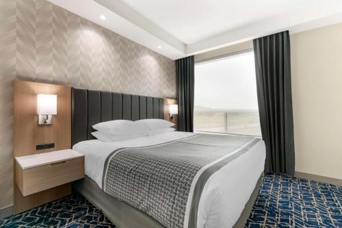 1 king bed, 1 double bed, 1 sofa bed