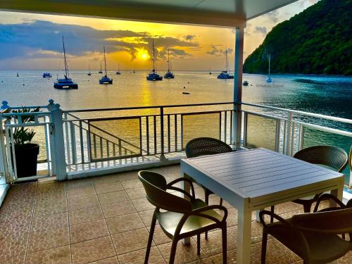 Ti Cabanon. Appartement vue mer à Deshaies. 2