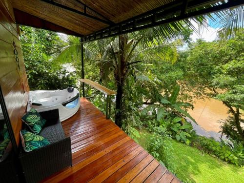 Karstais baseins, Cabaña Río San Carlos Ecolodge (Cabana Rio San Carlos Ecolodge) in Boca Tapada
