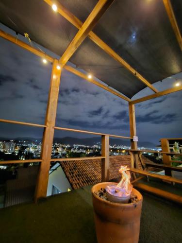 Balcony/terrace, MEG House Hostel in Trindade