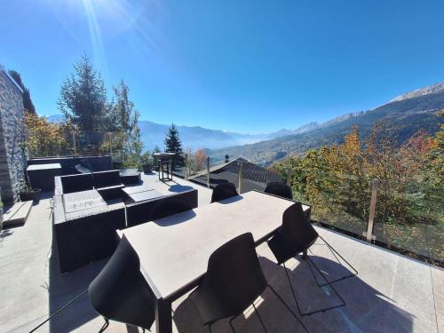 Iekārtas, Résidence moderne avec jacuzzi (Residence moderne avec jacuzzi) in Icogne