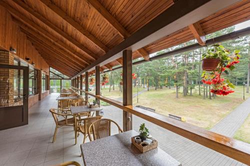 陽台/露台, 杜賓吉亞酒店 (ORO Dubingiai) in 杜賓奇埃