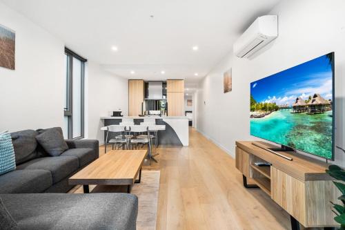 Bright 2-Bed Flat with Cityside Charm, Melbourne (fotografie 5)