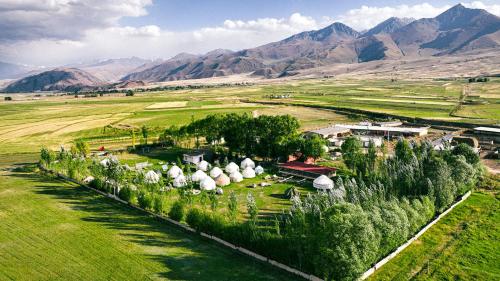 Viesnīcas āriene, Jaichy Yurt Camp in Kosh-Kel'