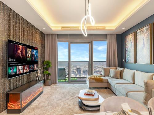ElysianSky Burj Khalifa Views 3Br apartment in Paramount Hotel Midtown with 64th Floor Rooftop Pool, Dubái (foto 8)