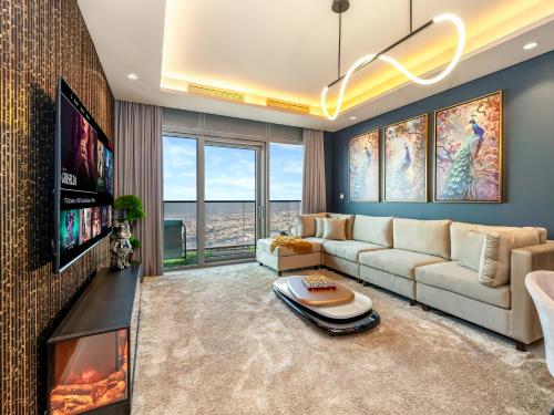 ElysianSky Burj Khalifa Views 3Br apartment in Paramount Hotel Midtown with 64th Floor Rooftop Pool, Dubái (foto 9)