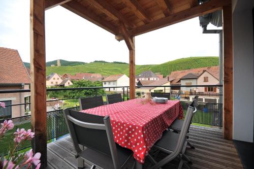 陽台/露台, Gites Les Terrasses du Wineck in 卡松德