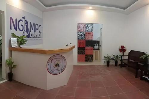 Lobby, NGBMPC Hostel near Tabinay Beach