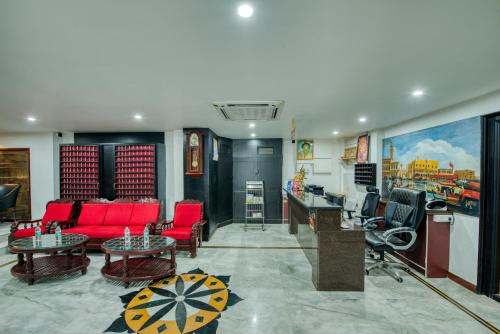 Empfangshalle, Corbelli Residency in Pondicherry