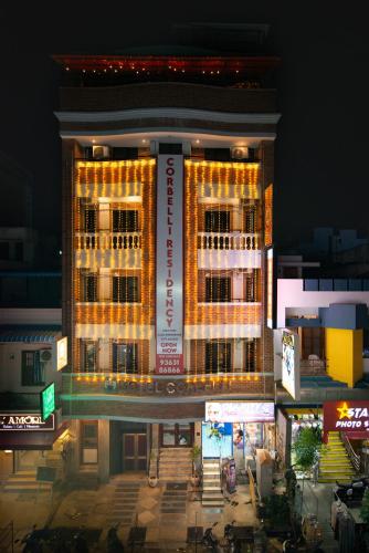 Unterkunft von außen, Corbelli Residency in Pondicherry