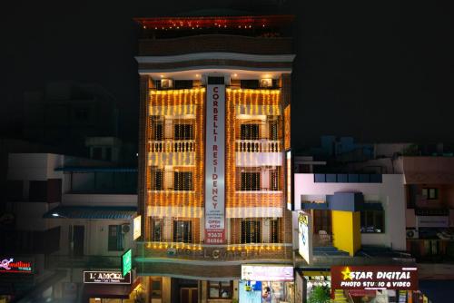 Unterkunft von außen, Corbelli Residency in Pondicherry