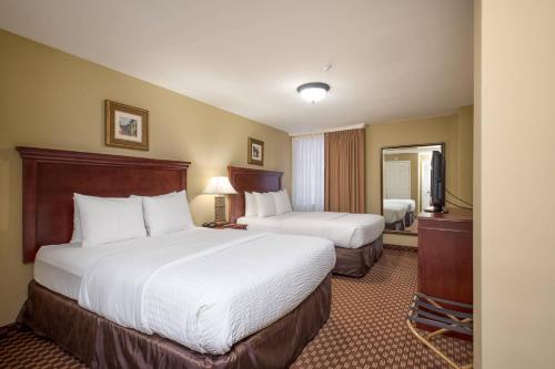 2 queen beds