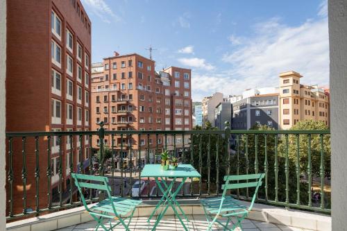 陽台/露台, 英達圖斯斯肯酒店 (Silken Indautxu Hotel) in 阿班多