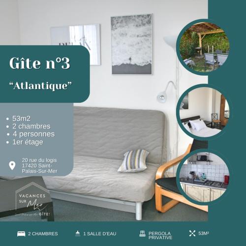 2 bedrooms, 3 beds