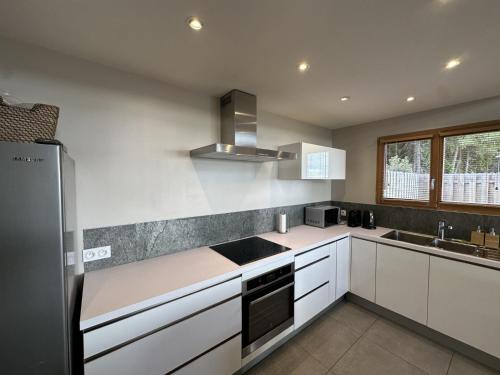 Kitchen, Magnifique chalet Arcs 1600 in Les Granges