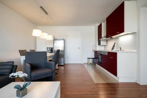 Hafenblick - Wohnung in der Hafenresidenz mit Balkon & Wasserblick, Waren (fotografie 11)